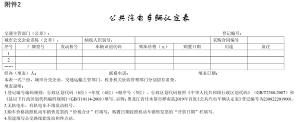 國家稅務(wù)總局：城市公交企業(yè)購置公共汽電車輛免征車輛購置稅